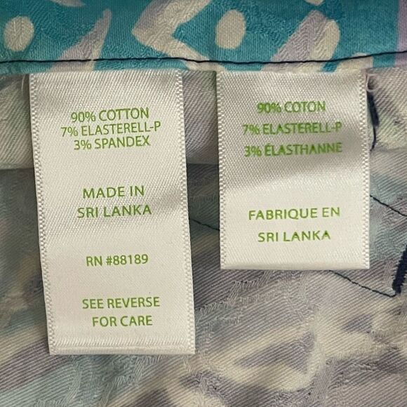 LILLY PULITZER Kelly Ankle Pants Size 4 Pineapple Colorful Tropical Nautical Fun - Picture 6 of 9